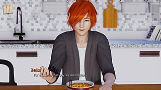 Cartoon Erotic Desire Unleashed In Wild Anime Scene