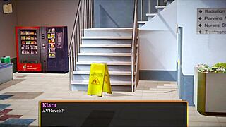 In my new family episode 307, characters with big tits engage in sexual activities