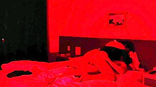 Watching horror movie and i gave it to him