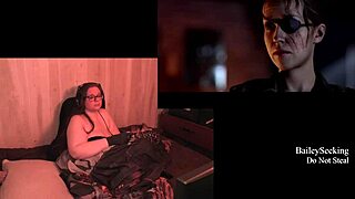 I feel so excited watching this naked bbw with big tits, ass, and tattoos play through the quarry part 8.