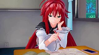 have you watched koneko and xenovia's lesbian action in hs dxd ntr madness 2?