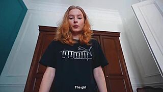 Master bangs juicy teen student on her noisy bed