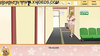 Redhead nurse and doctor have wild sex in uniform