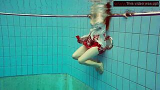 Why Is This Hairy Polish Teen Underwater Naked?