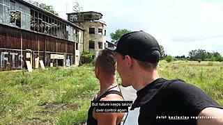 doreen’s pierced goth pussy smashed in public