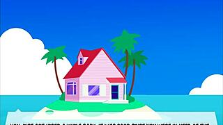 Android 18 blowjob parody fun