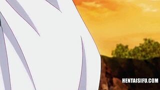 Women face heinous fucking after losing battles in hentai!