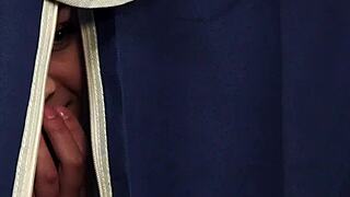 Candi Coxx, American DP slut, takes on two huge cocks.