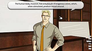 Twink student fingered in class by teacher Alex Route