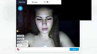 webcam strip with blonde tannya and chubby annica teasing