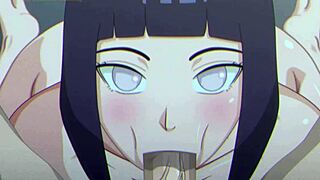 Descriptive Dr Korr Voiced Series: Hinata Sucks Cock with Sloppy Wet Blowjob Action