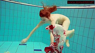 Why Is This Hairy Polish Teen Underwater Naked?