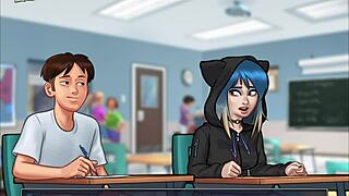 Emotional Moments in Summertime Saga 213