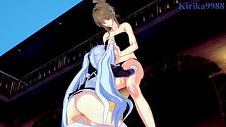 yo, check sagiri sakurai, chitose kisaragi, and ruri hoshino in wild 3d lesbian hentai action with creampie