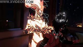 辣弗拉明戈舞娘魔法少女VR色情体验