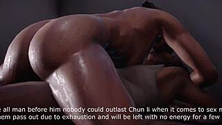 Chun-Li Schoolgirl Takes Monster Cock in 3D Anime Action. Watch Her Big Tits Bounce!