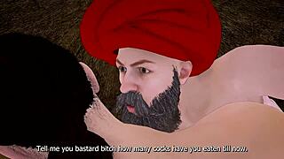 Indian Step Father in Law Fucks Step Daughter Vigorously with Hindi Audio