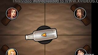 i got my blond cheerleader girlfriend moaning on the beach!