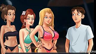 i got my blond cheerleader girlfriend moaning on the beach!