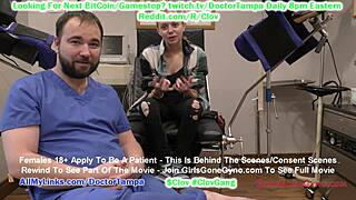 Ava siren undergoes first gyno exam with doctor tampa