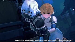 安娜·阿农在这个汉化内射场景中湿透了，还有音乐