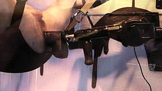 Rachel evans endures bold gyno exam with gaping and spreading.