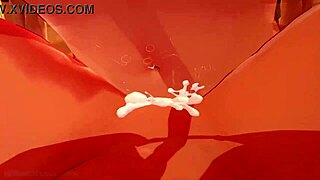 安娜·阿农在这个汉化内射场景中湿透了，还有音乐