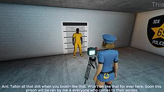 Angelicablackwater stars in royal big black cock prison story part one with anime hentai