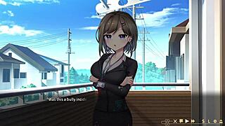 Hentai Game Ghost Marriage Night 1 - Luna Blowjob