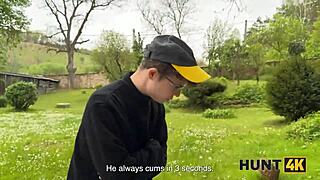 Slut in Red Panties Rides Toy Hard