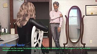 A wife and her stepmother share a homemade moment in 3D.