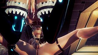 I’m wild for yaoi femboy mizu’s bareback action!