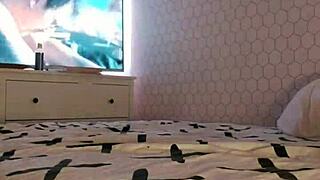 Hard Ass Rides Big Black Cock Bareback