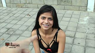 Offered cash to a street girl for a blowjob. Man, her skills on my cock were unreal!