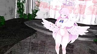 Sofia Grace enjoys intense DP with three big cocks