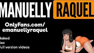 emanuelly raquel bent over showing off big ass for sneaky peeks.