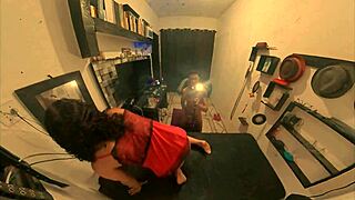 another look at the scene with priscila beline, a young beautiful girl performing