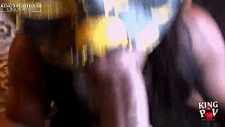 Black POV kingcuretv's big cock action