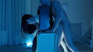 Sadako's Big Ass Gets Stuck In The Tv