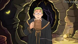 Frieren Feels Trapped as Heiter Fucks Her Ass