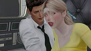 Oh no, my boss is fucking my wife in the car in the private underground parking lot!