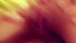 Small waist blonde gets fucked by big black cock