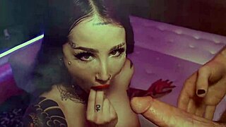 Goth Lacey Jayne Begs for Hardcore Deep Fuck!