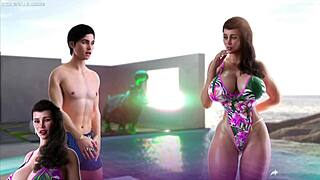 cuckold's wife loves big dick in her ass