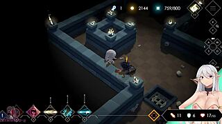 Escape Dungeon 2: Silver Moon Blue Wolf Sulal Forced To Marry Giant Man, Deflowered By Big Dick, Creampied In Womb