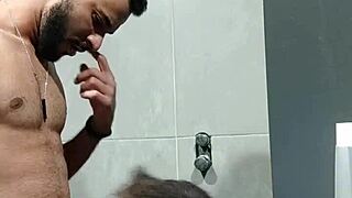 guy stared at me during gym, took him to bathroom for talk