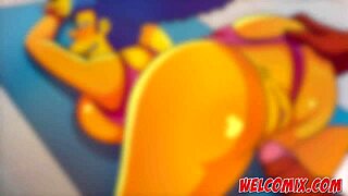 Best Butt Scenes From Simptoons Simpsons!