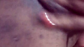 Naejae Squirts on Bed While Rubbing Her Clit Hard