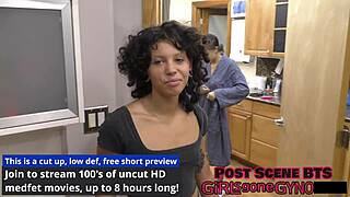 nicole luva examined butt naked by dr aria