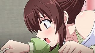 This milf in cartoon gets a monster cock creampie, part 3! 😏